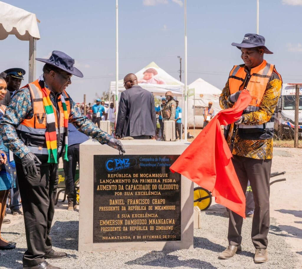 PR-Emmerson-chapo-1024x910 Chapo e Mnangagwa lançam projecto para aumentar capacidade do Pipeline Moçambique–Zimbabwe